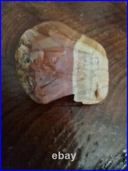 Native American Effigy Portable Rock Art. Unique. Rare. Great Value Artifacts