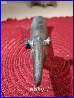 Native American Glacial Kame Culture Hardstone Popeyed Birdstone