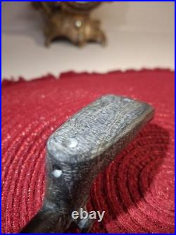 Native American Glacial Kame Culture Hardstone Popeyed Birdstone