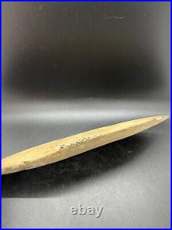 Native American Hide Tanning Stone Tool Artifact RARE 13 Skinning