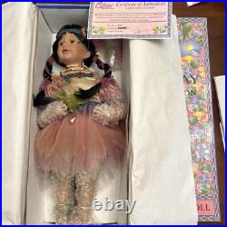 Native American Indian 18 Porcelain Doll Rare Limited Edition #10 of 5000 New