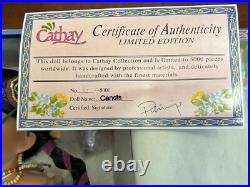 Native American Indian 18 Porcelain Doll Rare Limited Edition #10 of 5000 New