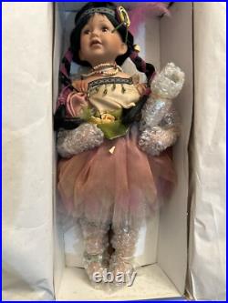 Native American Indian 18 Porcelain Doll Rare Limited Edition #10 of 5000 New