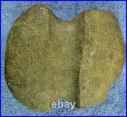 Native American Indian Artifact Rare Grooved Axe Head 23-2AA