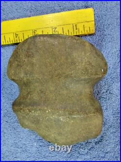 Native American Indian Artifact Rare Grooved Axe Head 23-2AA