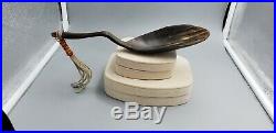 Native American Indian Buffalo Horn Spoon, the Gottschall Collection, RARE