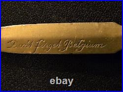 Native American Indian Letter Opener-Belgium 1945- RARE! ANTIQUE