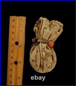 Native American Indian Medicine Pouch RARE, 6/25/1876, Collection, COA, 005