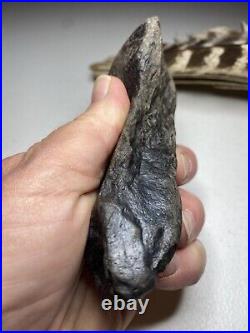 Native American Indian Stone Tool Rare Bear Blade Effigy Apache Lot