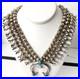 Native-American-NA-Necklace-RARE-Squash-Blossom-3-Strand-925-4-93-troy-oz-20-01-vv