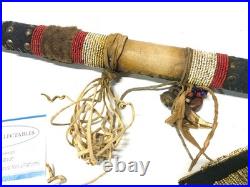 Native American RARE PIPE Tomahawk Beads Leather SELLING HUGE ESTATE COLLECTION