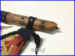 Native American RARE PIPE Tomahawk Beads Leather SELLING HUGE ESTATE COLLECTION