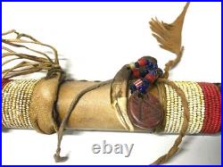Native American RARE PIPE Tomahawk Beads Leather SELLING HUGE ESTATE COLLECTION