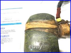 Native American RARE Stone War Club Hair Leather SELLING HUGE ESTATE COLLECTION