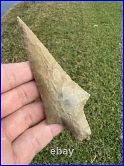 Native American Rare Adena Dickson Arrowhead Point