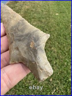 Native American Rare Adena Dickson Arrowhead Point
