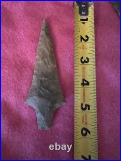 Native American Rare Adena Dickson Arrowhead Point