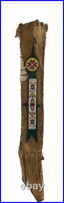 Native American Rare Antique Beaded Pipe Bag