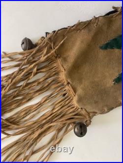 Native American Rare Antique Beaded Pipe Bag
