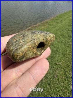 Native American Rare Chlorite Bannerstone Ohio Arrowhead