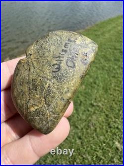 Native American Rare Chlorite Bannerstone Ohio Arrowhead