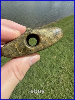 Native American Rare Chlorite Bannerstone Ohio Arrowhead