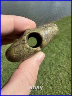 Native American Rare Chlorite Bannerstone Ohio Arrowhead