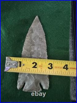 Native American Rare Deep Lost Lake Arrowhead Kentucky Point