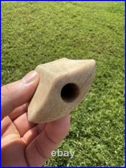 Native American Rare Native American Hour Glass Bannerstone