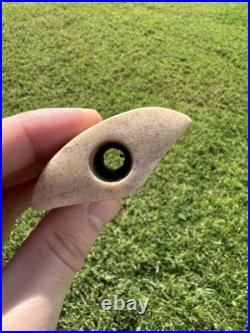 Native American Rare Native American Hour Glass Bannerstone