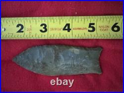 Native American Rare Paleo Beaver Lake Arrowhead Point