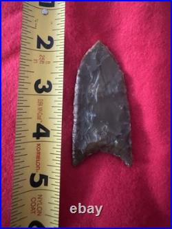 Native American Rare Paleo Clovis Point Arrowhead