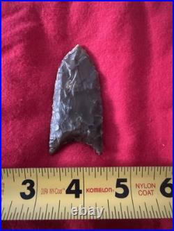 Native American Rare Paleo Clovis Point Arrowhead