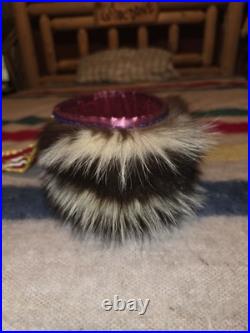 Native American Rare Skunk Turban