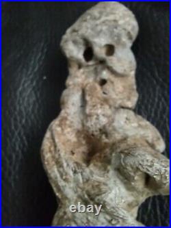 Native American Raw Siver Effigy. Portable Rock Art. Rare. Great Value Artifacts