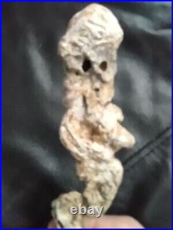 Native American Raw Siver Effigy. Portable Rock Art. Rare. Great Value Artifacts