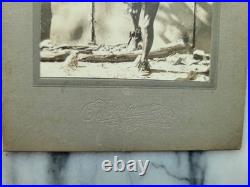 Native American Southwest Dancer c1910 Puebloan Kachina E. L. Young Photo Rare