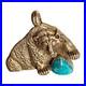 Native-American-Sterling-silver-Turquoise-Charging-BEAR-SIGNED-RARE-30g-01-bo