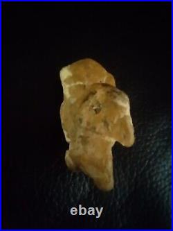 Native American Stone Effigy. Portable Rock Art. Rare. Great Value Artifacts