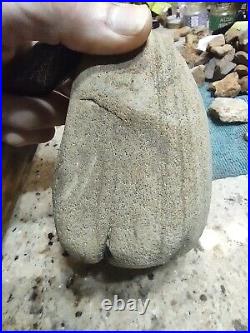 Native American Stone Effigy Portable Rock Art Rare. Great Value Artifacts