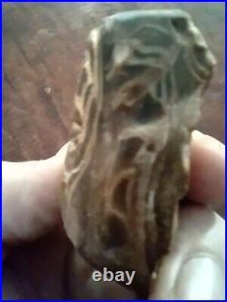 Native American Stone Effigy. Portable Rock Art. Rare. Great Value Artifacts