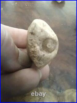 Native American Stone Effigy. Portable Rock Art. Rare. Great Value Artifacts