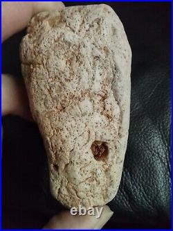 Native American Stone Effigy. Portable Rock Art. Rare. Great Value Artifacts