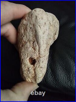 Native American Stone Effigy. Portable Rock Art. Rare. Great Value Artifacts