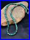 Native-American-Turquoise-6-mm-Heishi-Sterling-Silver-Bead-Necklace-Rare-2502-01-lzwr