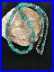 Native-American-Turquoise-7-mm-Heishi-Sterling-Silver-Bead-Necklace-Rare-8467-01-my