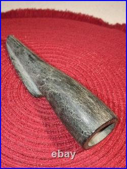 Native American Woodland Super Rare Shovel Type Tube Pipe