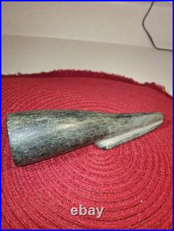 Native American Woodland Super Rare Shovel Type Tube Pipe