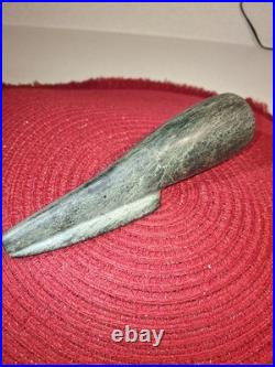 Native American Woodland Super Rare Shovel Type Tube Pipe