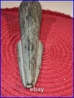 Native American Woodland Super Rare Shovel Type Tube Pipe